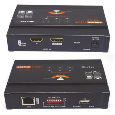 HDMI EXTENDER TX (передатчик) + KVM + loopout (проходной HDMI), over IP, HSV592