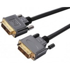 05-06-161. Шнур HDMI - DVI (штекер - штекер), Hi-Fi, gold pin, с фильтрами, в блистере, 8м