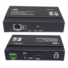 HDMI EXTENDER TX (передатчик), 4K, + IR pass back +  RS232 + Extra Audio, over IP, HSV622PoE