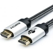 05-07-355. Шнур HDMI (штекер-штекер), version 2.1, 4K@60Hz, AtCom, в блистере, 5м